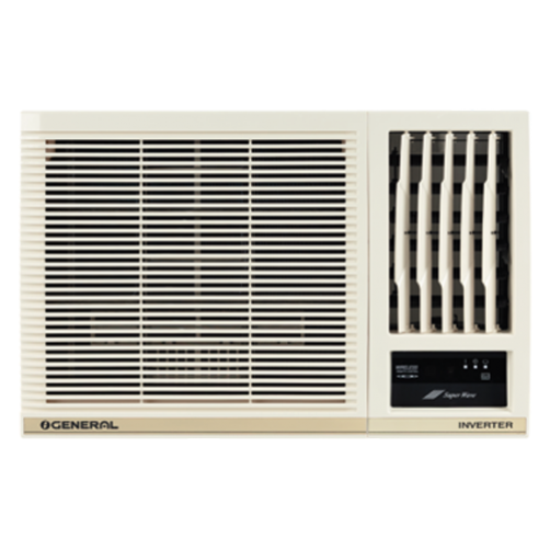 O General 2026 Model 1.8 Ton 5 Star Window Fixed Speed AC (AXGB22CHAA-B (R32), White, Gold)