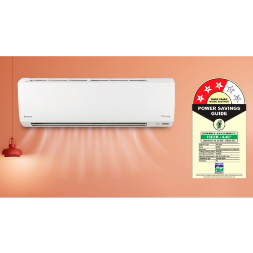 Daikin 2026 Model 1.5 Ton 3 Star Split Inverter AC (ATKL50XV16VKA  RKL50XV16VKA, White)
