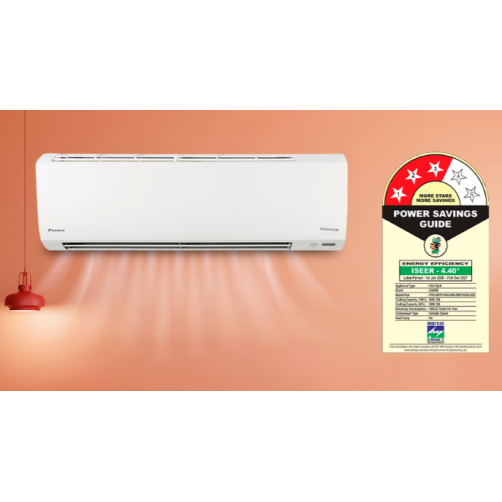 Daikin 2026 Model 1.8 Ton 3 Star Split Inverter AC (ATKL60XV16VAA+RKL60XV16VAA, White)