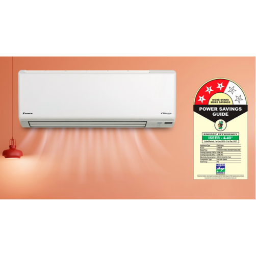 Daikin 2026 Model 1.5 Ton 3 Star Split Inverter AC (FTKC50XV16VKA  RKc50XV16VKA, White)